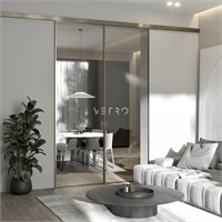 Раздвижная система c доводчиками, две двери 10243 - фото 960